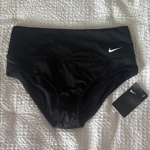 Nike Black High-Waisted Running Briefs